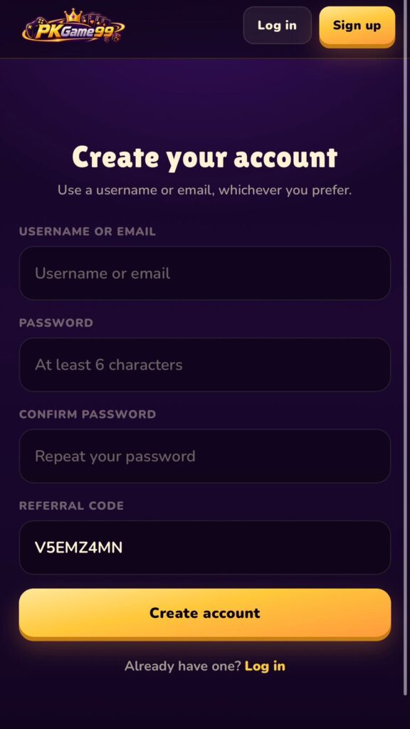 pkgame app